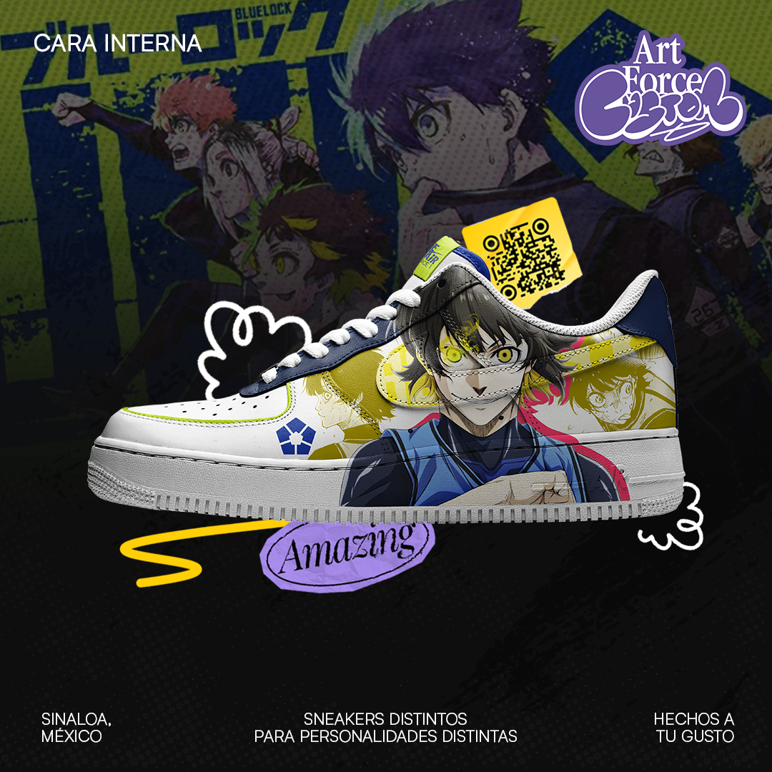 Air Force 1 x Blue Lock: The Four