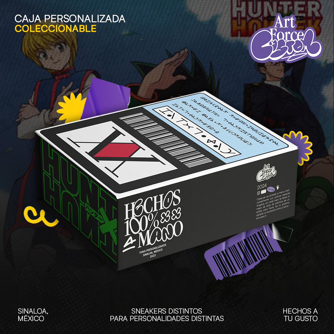 Air Force 1 x Hunter x Hunter team