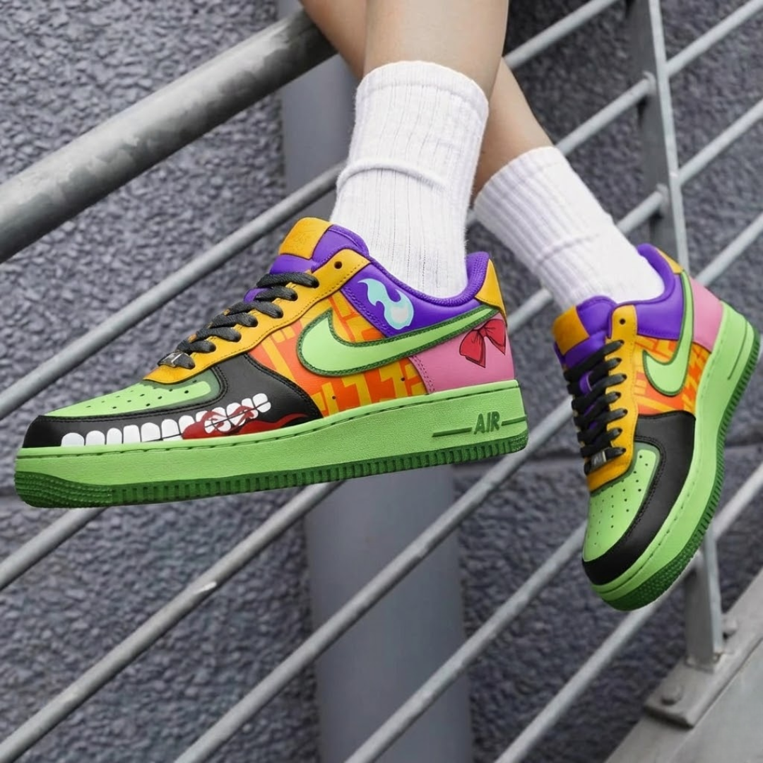 Air Force 1 x Dan Da Dan Collage