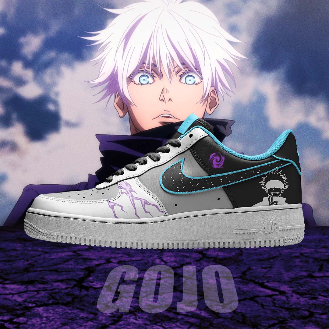 Air Force 1 x Gojo Infinity void - Art Force Custom