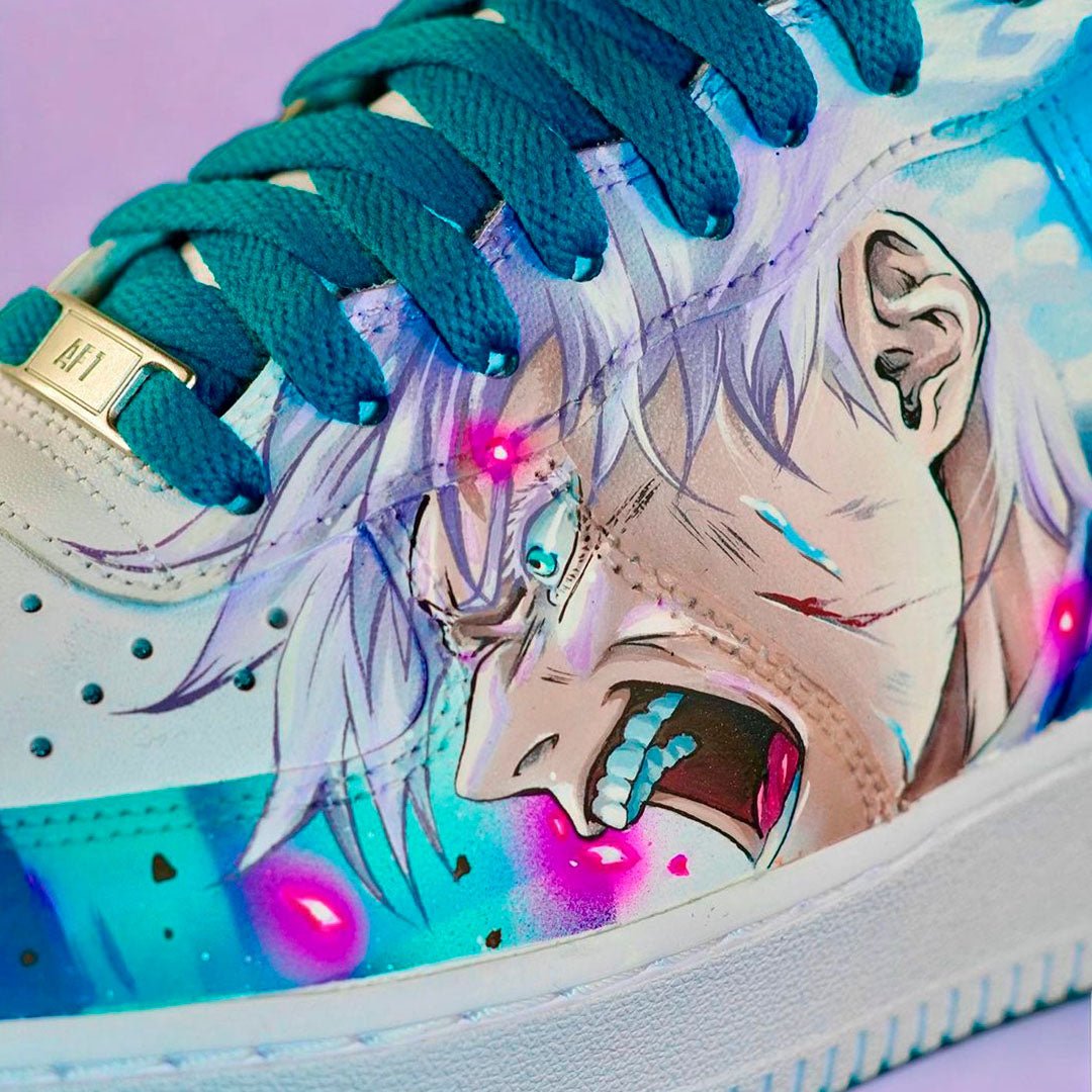 Air Force 1 x Gojo vs Toji - Art Force Custom