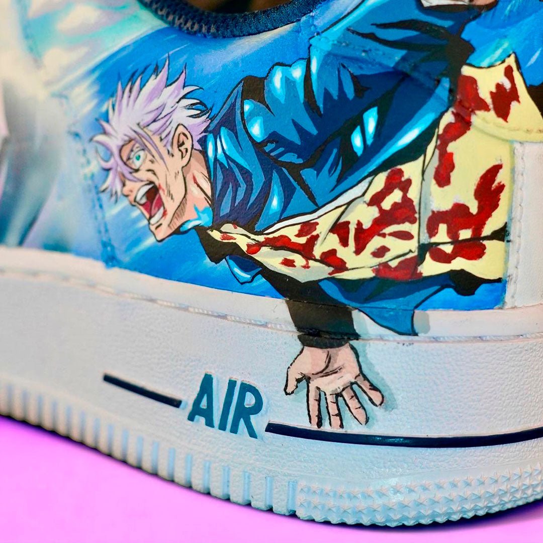 Air Force 1 x Gojo vs Toji - Art Force Custom