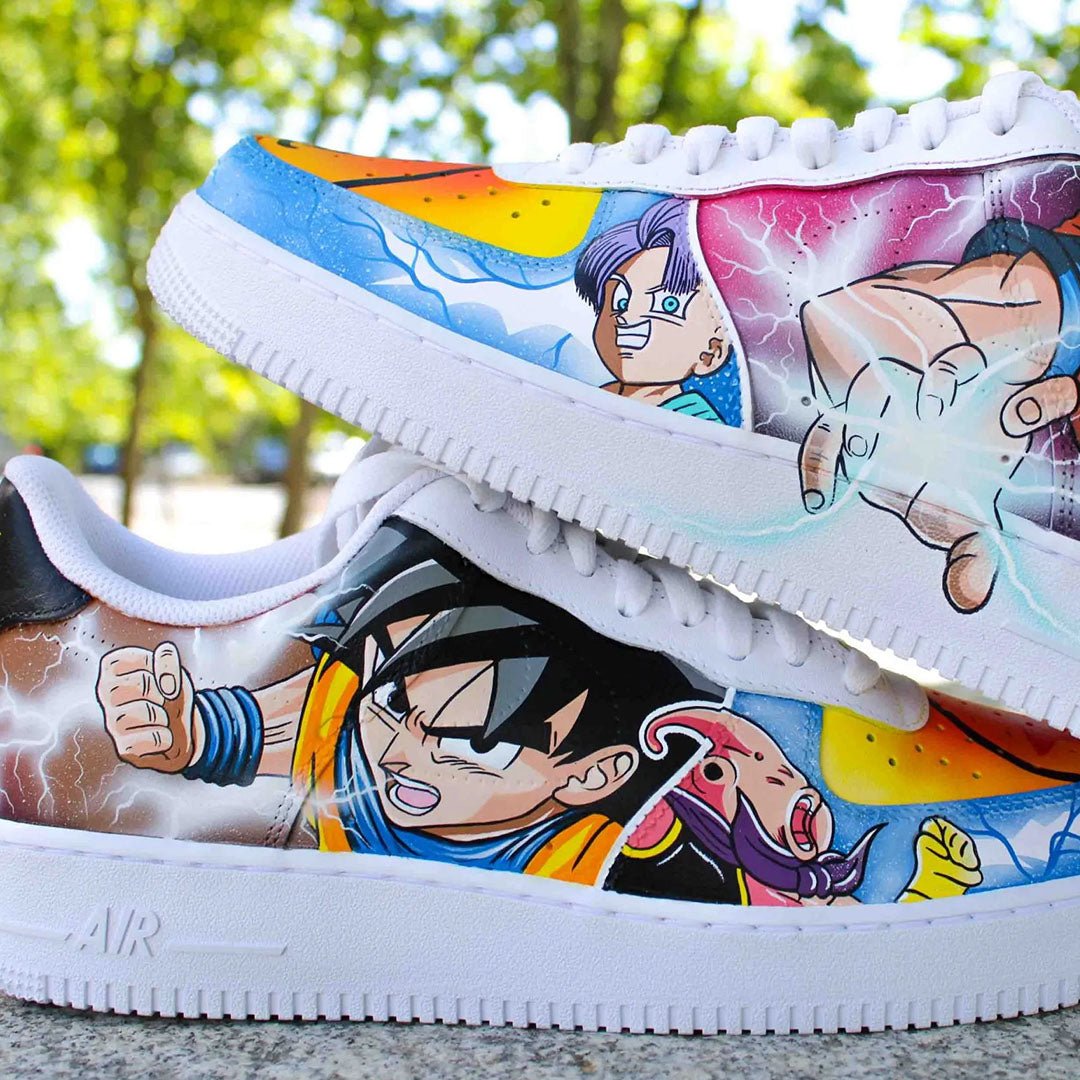 Air Force 1 x Goku Blue Ligthing - Art Force Custom