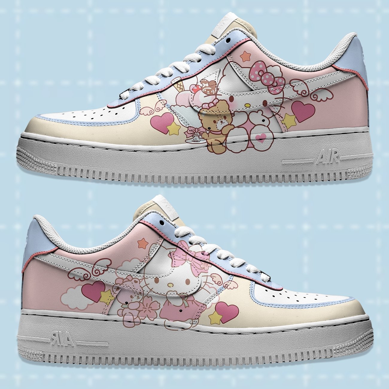 Air Force 1 x Hello Kitty Love - Art Force Custom