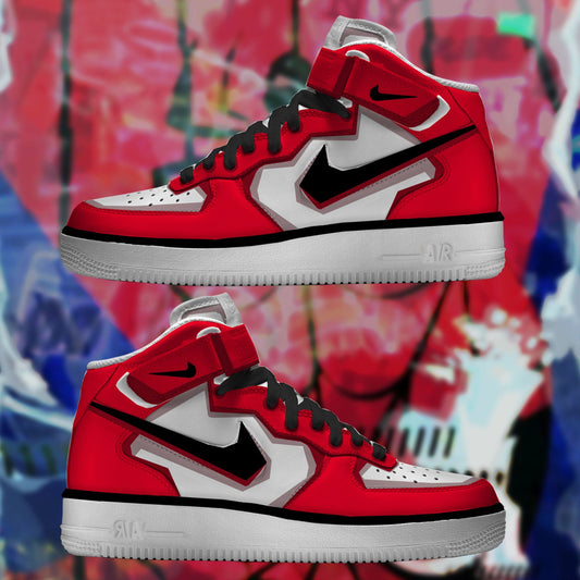 Air Force 1 x Miles Sneakers - Art Force Custom