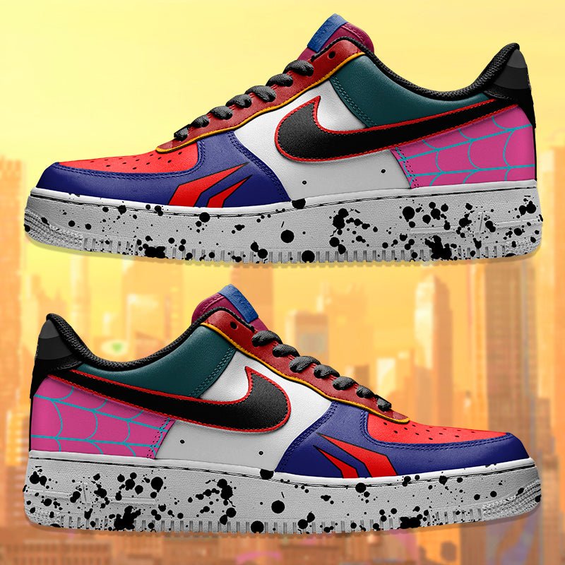 Air Force 1 x Spider Verse Collage - Art Force Custom
