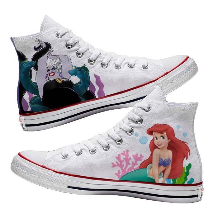 Converse x Ariel y Ursula - Art Force Custom