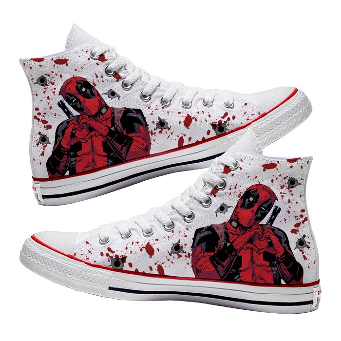Converse x Deadpool - Art Force Custom