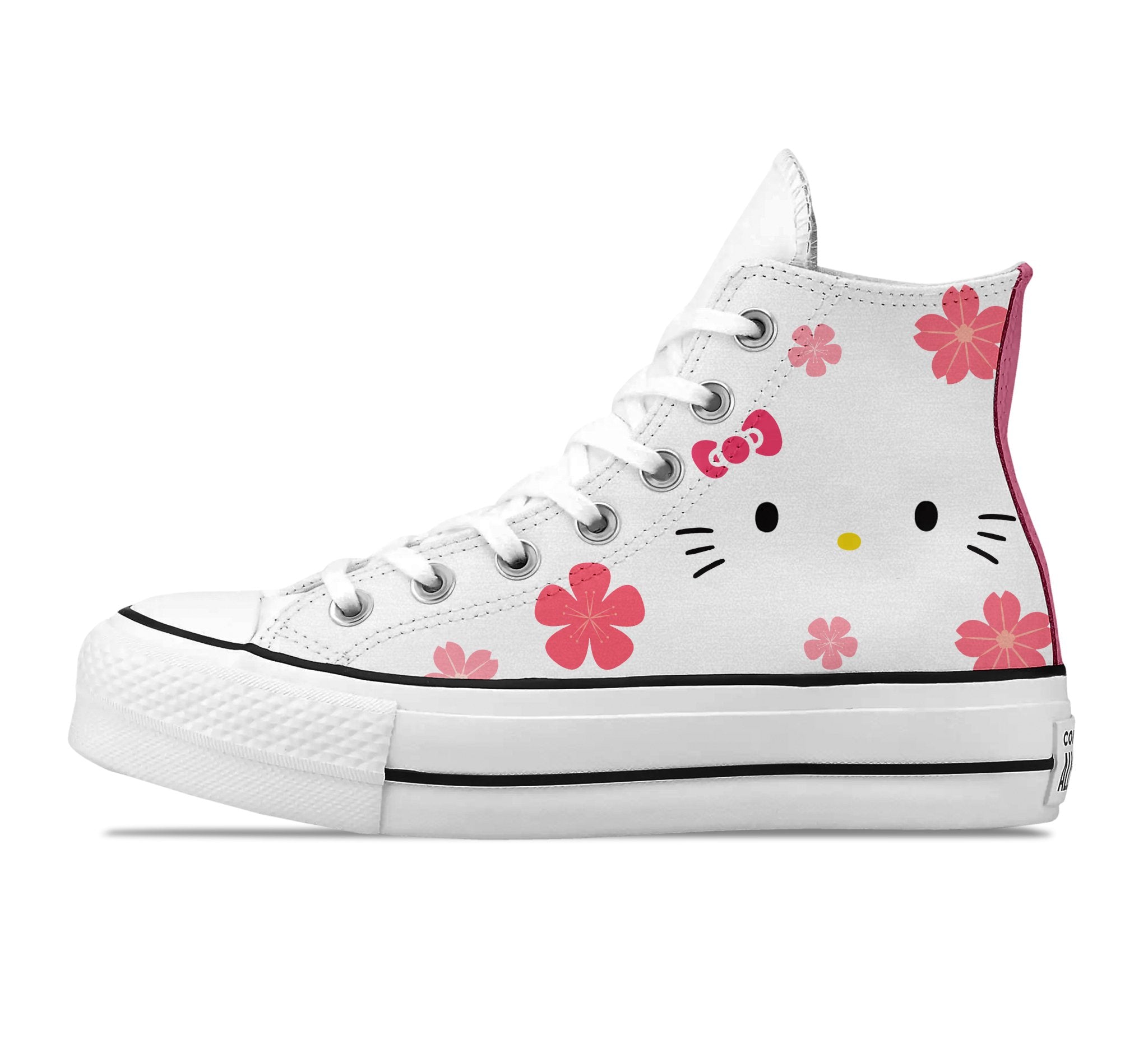 Converse x Hello Kitty Flores - Art Force Custom