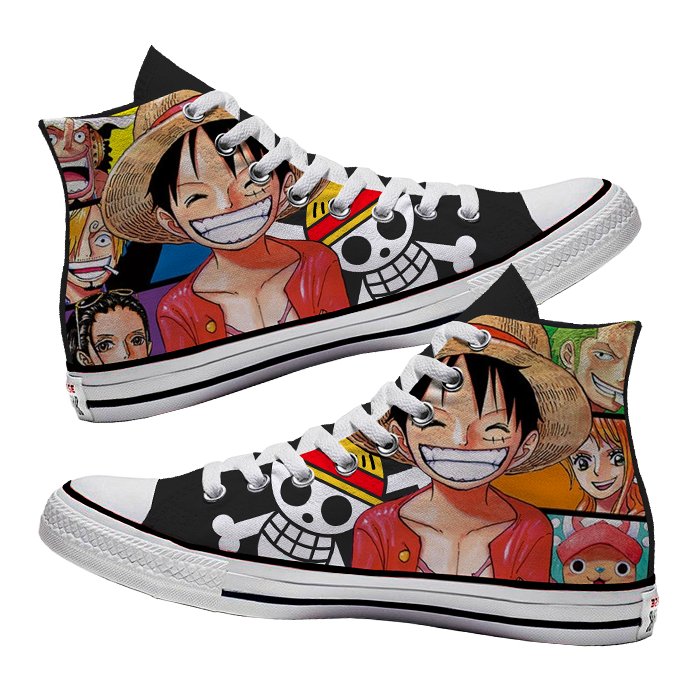 Converse x One Piece full - Art Force Custom