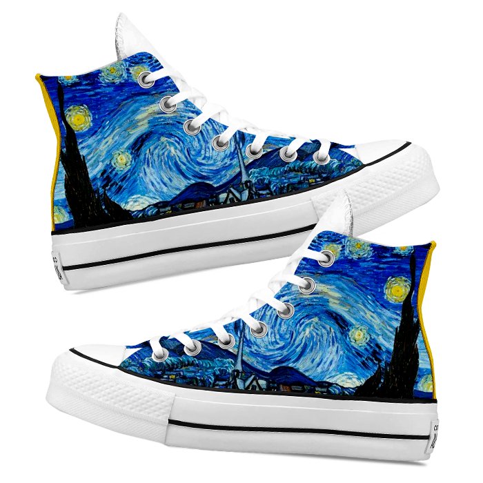 Converse x Van Gogh - Art Force Custom
